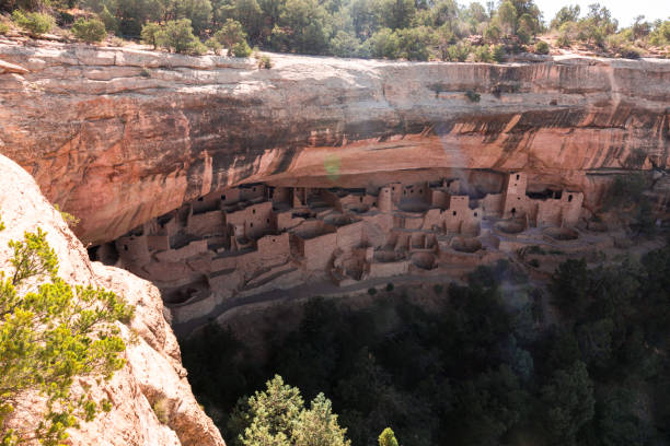 Mesa Verde National Park is in southwest Colorado.