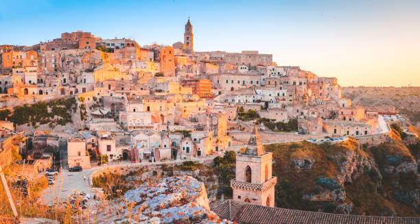 istock Sassi di Matera at sunrise, Basilicata, Italy 1090581986