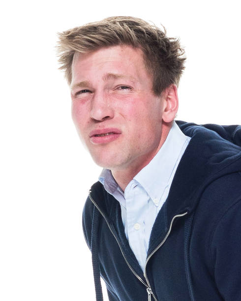 istock Attractive young male is getting sick 1090589464