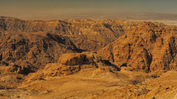 istock Moab Plateau, Jordan. A typical Jordanian landscape 1090610190