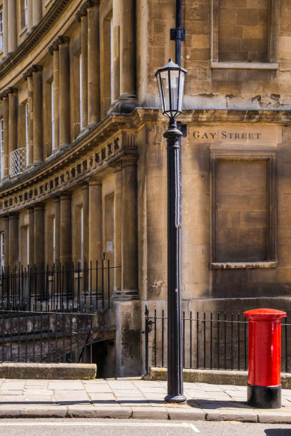 istock Victorian Street and landmarks 1090612362
