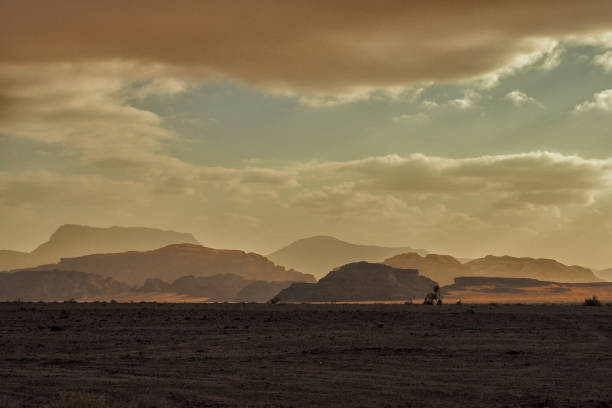 istock Beautiful desert landscape. Wadi Rum, Jordan. 1090612736