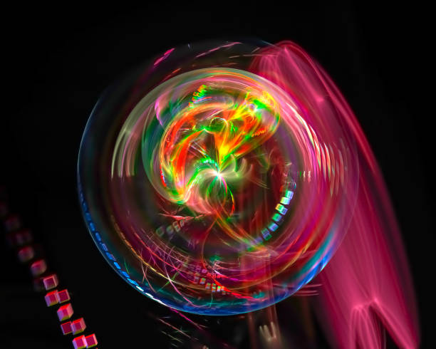 istock abstract digital fractal, beautiful background design, party 1090612918