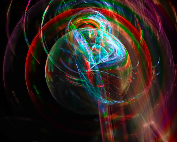 istock abstract digital fractal, beautiful background design, party 1090617032