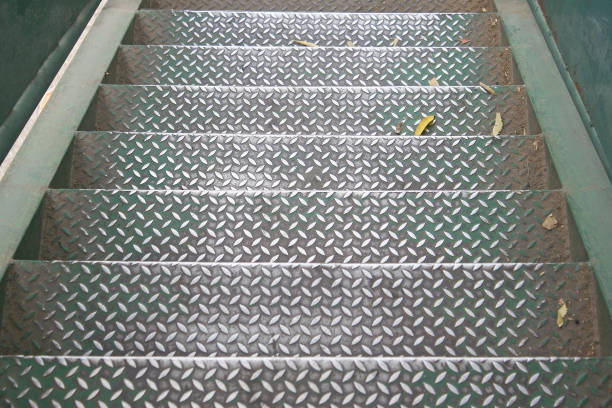 istock Iron stairs of overpass 1090644654
