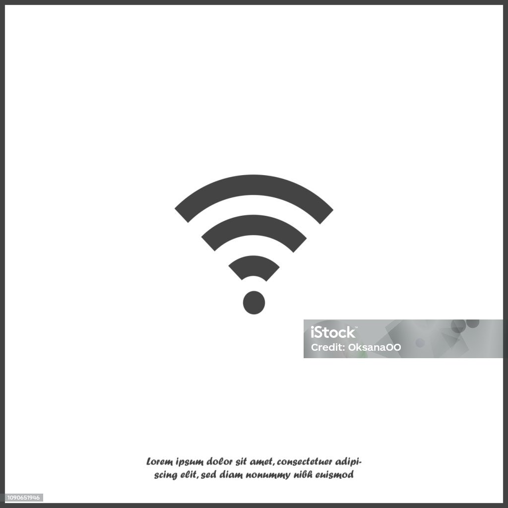 Biểu Tượng Vector Wifi Trên Nền Trong Suốt Hình Minh Họa Logo Wifi ...