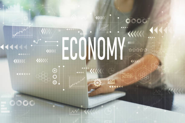 istock Economy with woman 1090652192