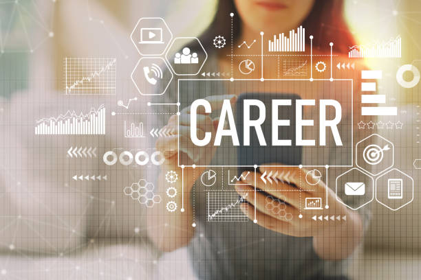 istock Career with woman using a smartphone 1090652208