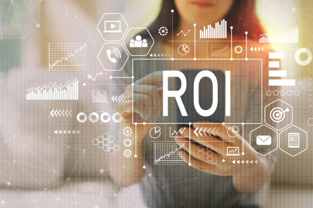 istock ROI with woman using a smartphone 1090652262