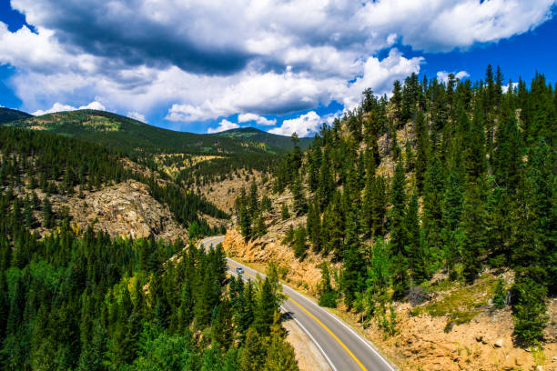 istock Road leading into the Colorado Rocky Mountains 1090681610