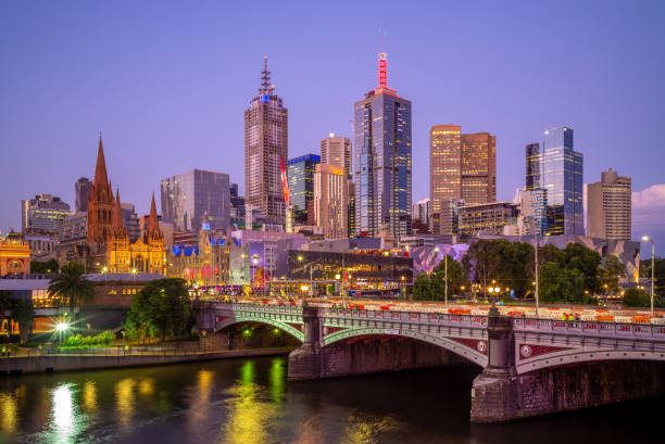 istock scenery of melbourne by yarra river 1090684030