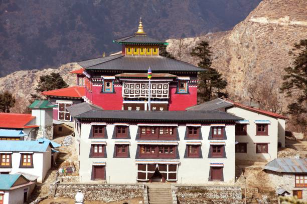 istock Tengboche Monastery, the best monastery in Khumbu valley 1090701230