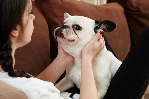 istock Young Women With Dog 1090709336