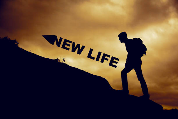 istock New life with man in mountain 1090709584