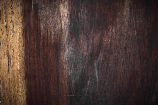 istock Wood table floor with natural pattern texture. Empty template  wood board can be used as background. 1090714814