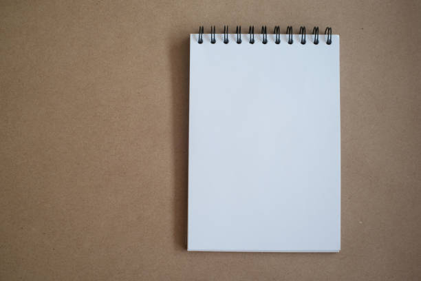 istock Top view of Notebook for  mock up in office  education concept. 1090726910