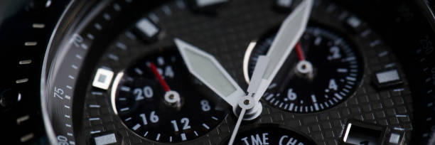 istock Fashionable modern wrist business watch 1090736152