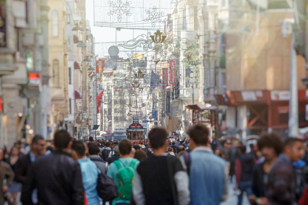 istock Istiklal Avenue Istanbul Crowd 1090736306
