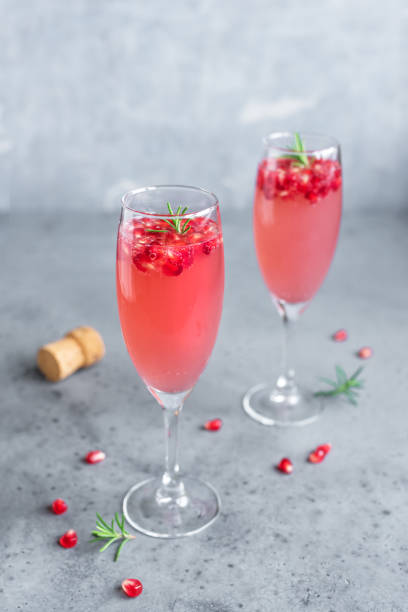 istock Pomegranate Champagne Mimosa Cocktail 1090743450