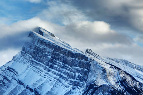 Mount Rundle view from Mount Norquay Viewpoint, Banff National Park, AB, Canada