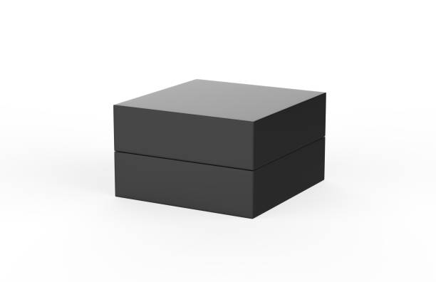 istock Closed cardboard box on isolated white background, packaging box mock up, 3d illustration 1090764052