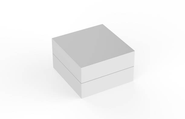 istock Closed cardboard box on isolated white background, packaging box mock up, 3d illustration 1090764112