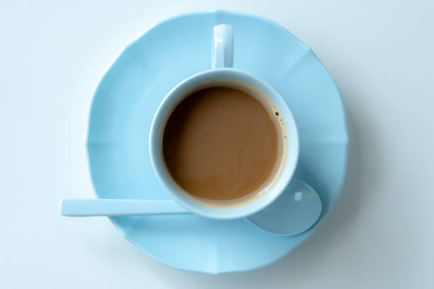 istock Cup of coffee. White cup. 1090786494