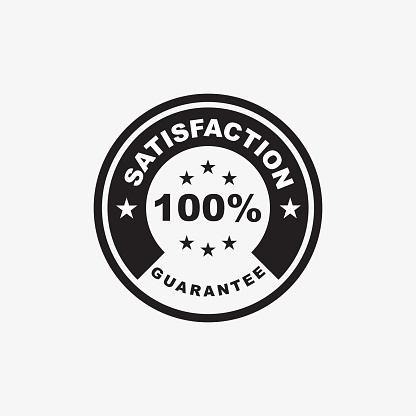 100% original product stamp icon template in black color isolated in white