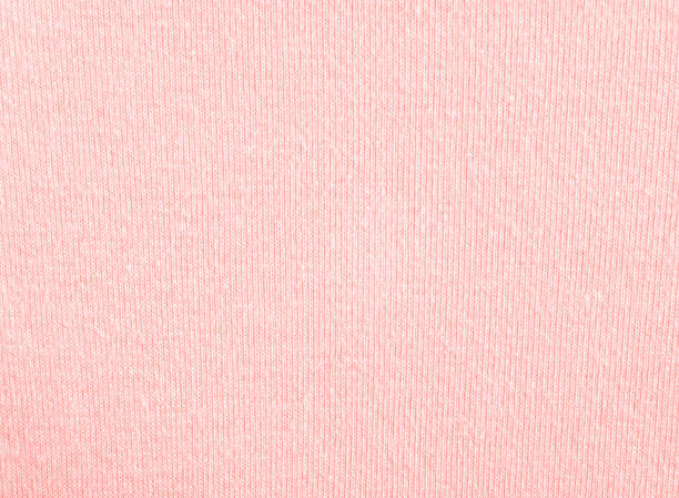 istock Coral cotton knitwear fabric texture swatch 1090790964