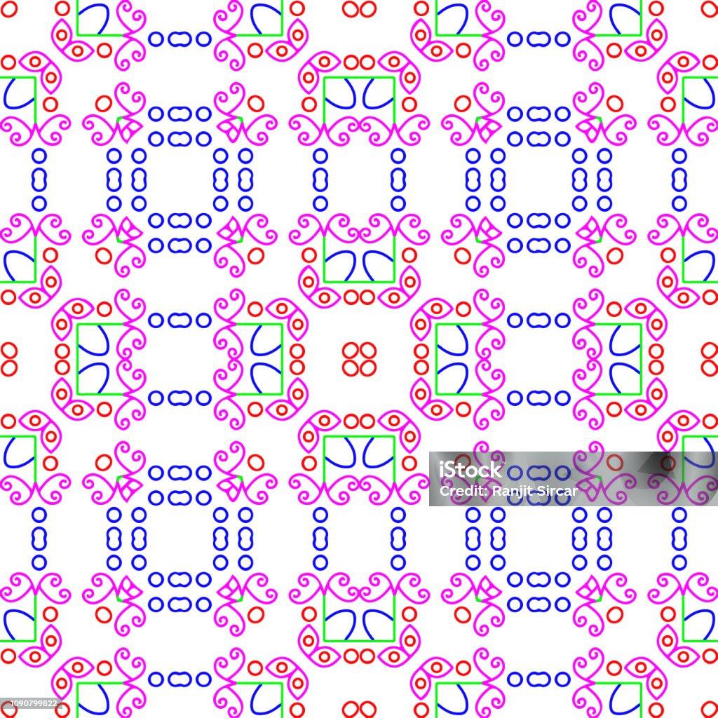 Pattern 95 Best Pattern 95 Stock Illustration - Download Image Now - Art ...