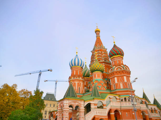 istock St. Basil's Cathedral in Red Square Moscow Kremlin, Russia 1090815998
