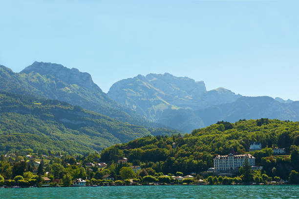 istock The Annecy lake scenery. 1090817004
