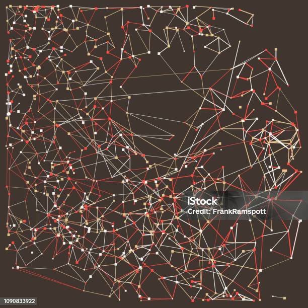 Neuronal Vector Pattern Mechanic Neuronal Network Vector Pattern Stock Illustration - Download ...