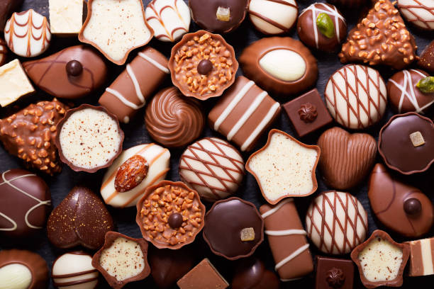 istock mix of chocolate candies, top view 1090835026
