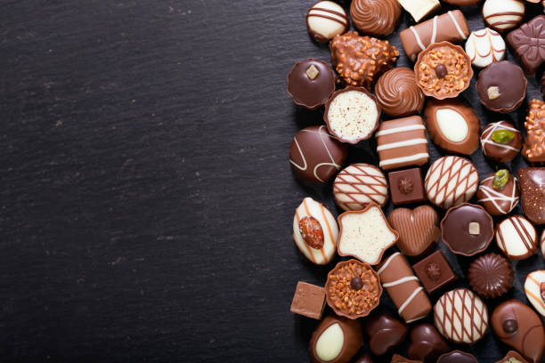 istock mix of chocolate candies, top view 1090835064