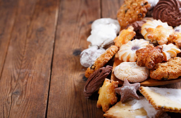 istock cookies on wooden table 1090835108