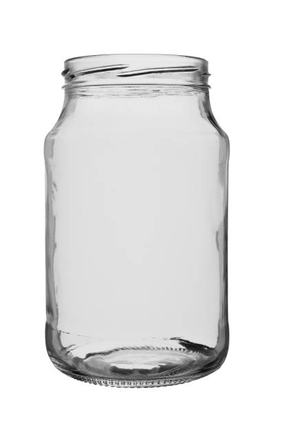 istock empty glass jar for canned food and compotes isolated on a white background 1090851356
