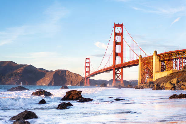 istock San Francisco best sunset watching  spot   - Marshal's beach. 1090853416