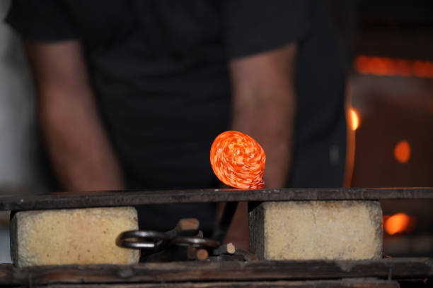 istock glass blow factory 1090882240