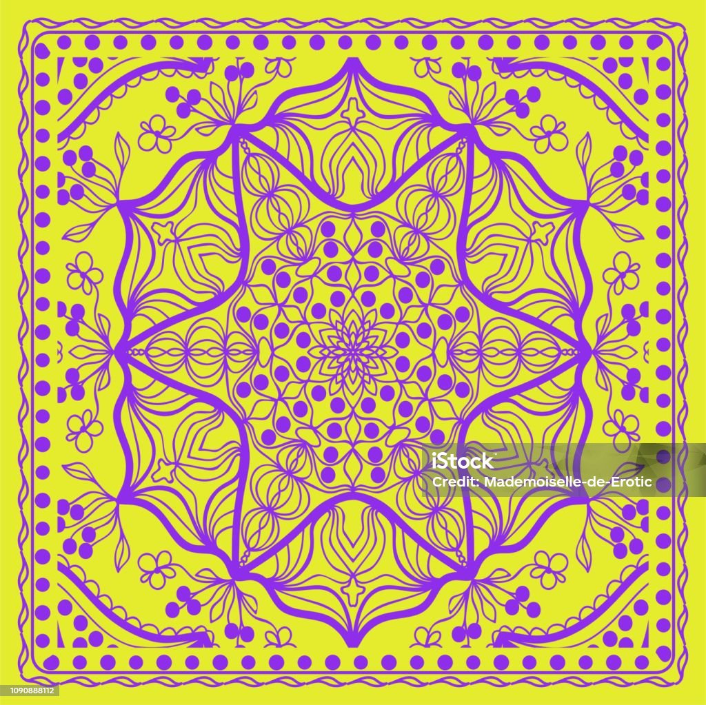 Geometric Pattern In Lace Style Ethnic Ornament Vector Illustration For