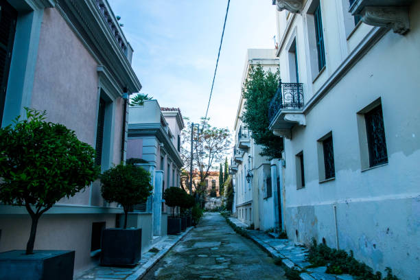 istock Street in Athens Greece Plaka 1090896482