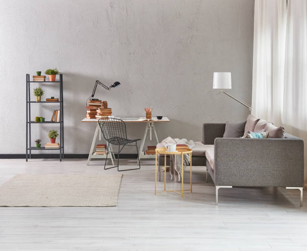 istock Grey room, working room, and living rooms tyle. 1090905478