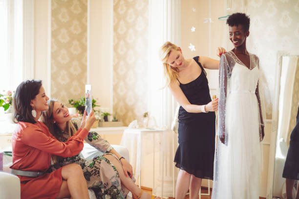 istock Fashion designer with her client 1090912276