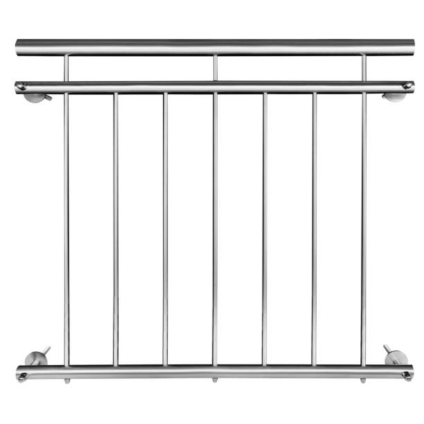 istock French Balkony Stainless Steel isolated 1090925204