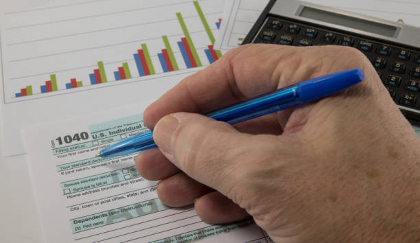 istock the american tax 1040 form 1090932932