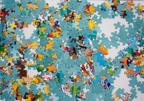 istock a lot of different puzzles in different colors 1090933108