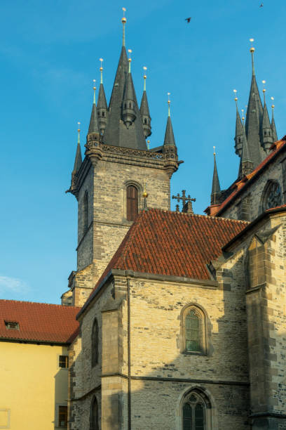 istock spiers of old high catholic cathedral close up 1090933796