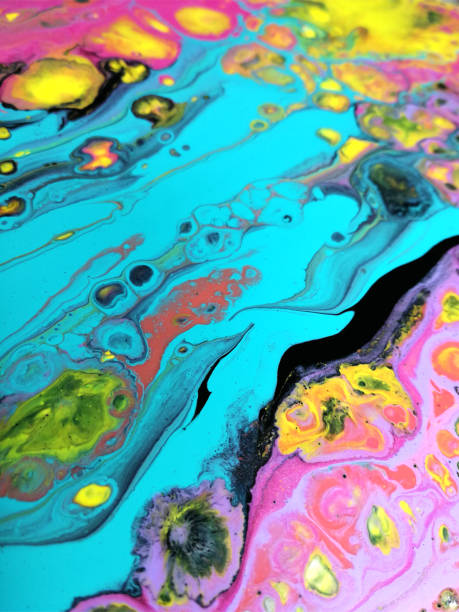 istock Colorful hand painted background. 1090946938