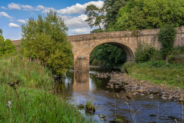 istock Bridge over the River Derwent, England, UK 1090949062