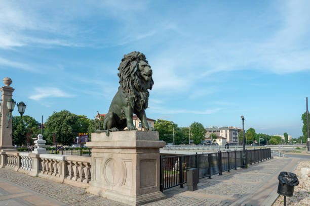 SOFIA, BULGARIA - 24 May 2018: Lion's Bridge in Sofia, Bulgaria